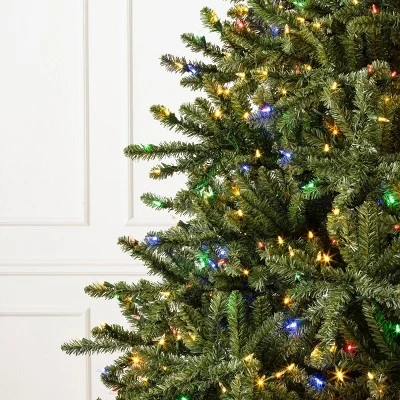 Balsam Hill 9' Color Clear LED Classic Blue Spruce Tree 2 Balsam Hill 9' Color Clear LED Classic Blue Spruce Tree - Image 2