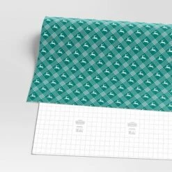 30" 50 Sq Ft Christmas Roll Wrap Deer And Plaid On Green - Wondershop™ 3 30" 50 Sq Ft Christmas Roll Wrap Deer And Plaid On Green - Wondershop™ -Northlight Sale Store GUEST dd569e48 7572 4ba2 838a 35ed287e16f8