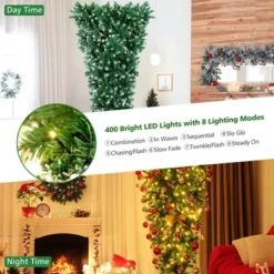 Costway 7.5FT Pre-Lit Snowy Upside Down Christmas Tree 1100 Tips W/ 400 Lights & 8 Modes 13 Costway 7.5FT Pre-Lit Snowy Upside Down Christmas Tree 1100 Tips W/ 400 Lights & 8 Modes -Northlight Sale Store GUEST dd712f6a 6bb5 4959 915c 4785ae8023fe