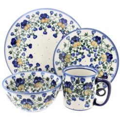 Blue Rose Polish Pottery WR Unikat Dinnerware (4 PC) 13 Blue Rose Polish Pottery WR Unikat Dinnerware (4 PC) -Northlight Sale Store GUEST e105c45b a234 4c2c ab25 5a08728669a3