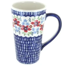 Blue Rose Polish Pottery K083 Manufaktura Large Coffee Mug 38 Blue Rose Polish Pottery K083 Manufaktura Large Coffee Mug -Northlight Sale Store GUEST e356d2d3 76f5 454a b4f5 f8508acc8b8a
