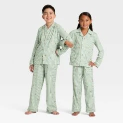 Kids' Gingerbread Striped Long Sleeve Shirt And Pants Holiday Matching Family Pajama Set - Wondershop™ Cream 9 Kids' Gingerbread Striped Long Sleeve Shirt And Pants Holiday Matching Family Pajama Set - Wondershop™ Cream -Northlight Sale Store GUEST e4fb2d40 3fe3 4b2d a8fc 2c4209323f3e