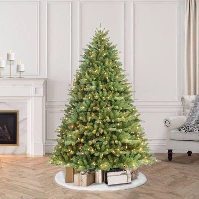 6.5ft Pre-lit Artificial Christmas Tree Davenport Fir 3 6.5ft Pre-lit Artificial Christmas Tree Davenport Fir - Image 3