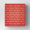 30” 20 Sq Ft Christmas Roll Wrap Merry And Bright - Wondershop™