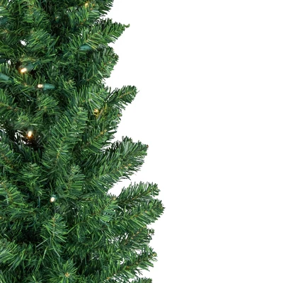 Northlight Pre-Lit Pencil Northern Balsam Fir Artificial Christmas Tree - 6' - Warm Clear LED Lights 2 Northlight Pre-Lit Pencil Northern Balsam Fir Artificial Christmas Tree - 6' - Warm Clear LED Lights - Image 2