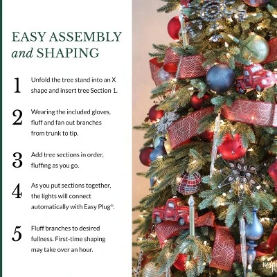 Balsam Hill 9' Clear LED Stratford Spruce Tree 11 Balsam Hill 9' Clear LED Stratford Spruce Tree - Image 11