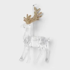 Acrylic Deer With Glittered Antlers Christmas Tree Ornament - Wondershop™ 6 Acrylic Deer With Glittered Antlers Christmas Tree Ornament - Wondershop™ -Northlight Sale Store GUEST ef162ca9 6ad4 4480 a6b8 4a75c8dd0db7