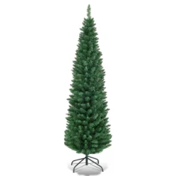 Costway 5'/6'/7'/8' /9' PVC Artificial Pencil Christmas Tree Slim Green 22 Costway 5'/6'/7'/8' /9' PVC Artificial Pencil Christmas Tree Slim Green -Northlight Sale Store GUEST efd66806 7ae6 4196 b317 e682baaf9f5a