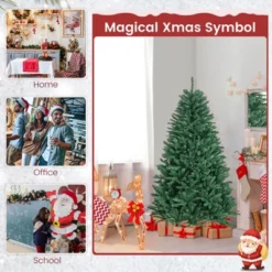Costway 6ft Hinged Artificial Christmas Tree Unlit Douglas Full Fir Tree W/ 1355 Tips 17 Costway 6ft Hinged Artificial Christmas Tree Unlit Douglas Full Fir Tree W/ 1355 Tips -Northlight Sale Store GUEST f0f01a53 e751 4f6a 91f2 826097595338