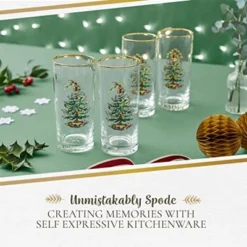 Spode Christmas Tree 15oz Highball Glasses, Set Of 4 - Gold-Rimmed Elegant Holiday-Themed Glassware, Festive Holiday Drinkware For Christmas Parties 11 Spode Christmas Tree 15oz Highball Glasses, Set Of 4 - Gold-Rimmed Elegant Holiday-Themed Glassware, Festive Holiday Drinkware For Christmas Parties -Northlight Sale Store GUEST f163706e 540b 4e66 b254 ee3c38ccf697