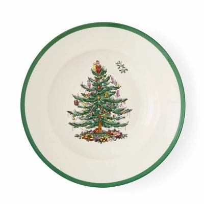 Spode Christmas Tree Soup Plates, Set Of 4 - 9 Inch 2 Spode Christmas Tree Soup Plates, Set Of 4 - 9 Inch - Image 2