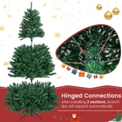 Costway 6ft Hinged Artificial Christmas Tree Unlit Douglas Full Fir Tree W/ 1355 Tips 15 Costway 6ft Hinged Artificial Christmas Tree Unlit Douglas Full Fir Tree W/ 1355 Tips -Northlight Sale Store GUEST f83eb22c efe4 4d8c b4c5 71a7a0ae7edf