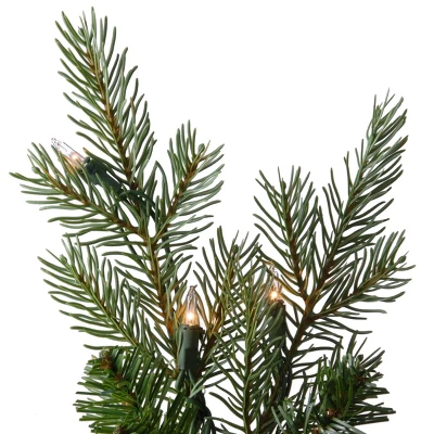 National Tree Company 9' Pre-lit Feel Real Full Nordic Spruce Artificial Christmas Tree With Clear Lights 2 National Tree Company 9' Pre-lit Feel Real Full Nordic Spruce Artificial Christmas Tree With Clear Lights - Image 2