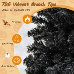 Costway 6/7 FT Artificial Halloween Christmas Tree With Bendable Top Section 726/1050 Branch Tips 260/340 Lights -Northlight Sale Store GUEST f918a6db 630d 4894 a92a e8a09b69d5b4