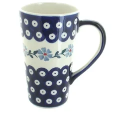 Blue Rose Polish Pottery K083 Manufaktura Large Coffee Mug 22 Blue Rose Polish Pottery K083 Manufaktura Large Coffee Mug -Northlight Sale Store GUEST fbd1abae 4b40 4842 b296 eddd1d336679
