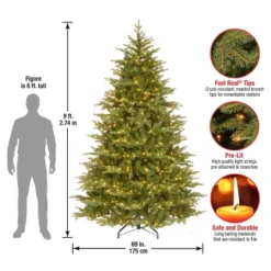 National Tree Company 9' Pre-lit Feel Real Full Nordic Spruce Artificial Christmas Tree With Clear Lights 8 National Tree Company 9' Pre-lit Feel Real Full Nordic Spruce Artificial Christmas Tree With Clear Lights -Northlight Sale Store GUEST fd097271 7416 4b74 bac6 18374c0466ce